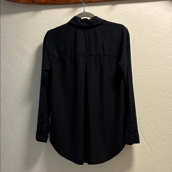 Splendid Black Button Down Shirt Size XS - Picture 2 of 7
